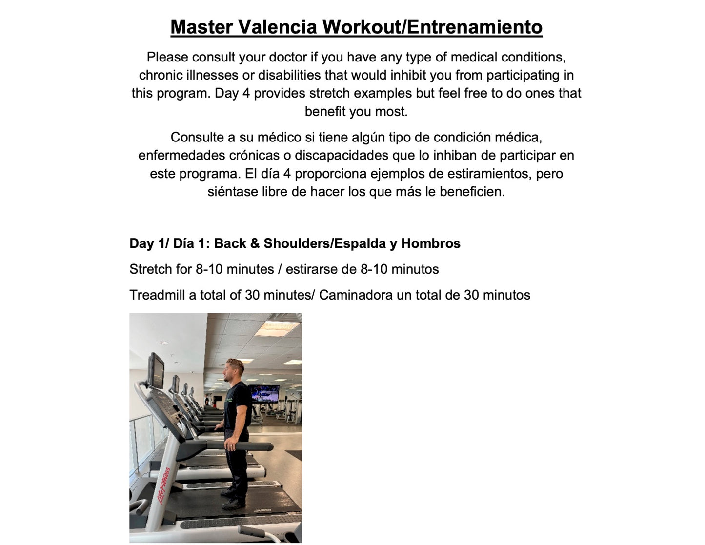 Master Valencia workouts by David Valencia PDF