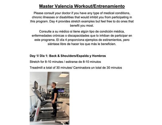 Master Valencia workouts by David Valencia PDF